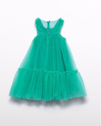 ABEL & LULA Φορεμα τουλι βολαν - 26-05036