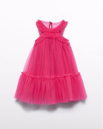 ABEL & LULA Φορεμα τουλι βολαν - 26-05036