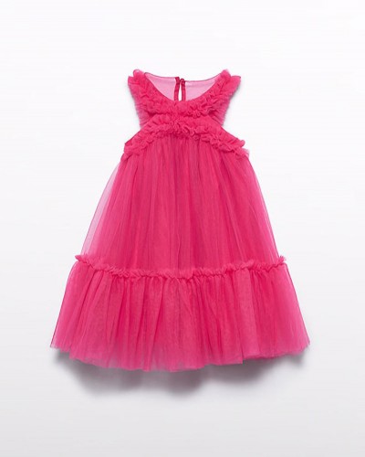 ABEL & LULA Φορεμα τουλι βολαν - 26-05036