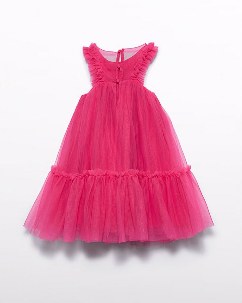 ABEL & LULA Φορεμα τουλι βολαν - 26-05036