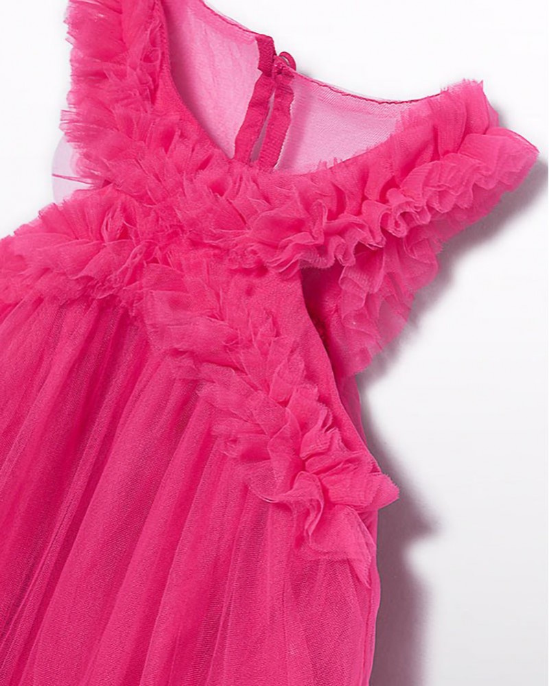 ABEL & LULA Φορεμα τουλι βολαν - 26-05036