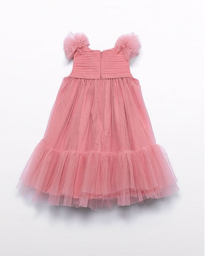 ABEL & LULA Φορεμα τουλι βολαν - 26-05039