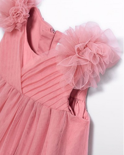 ABEL & LULA Φορεμα τουλι βολαν - 26-05039