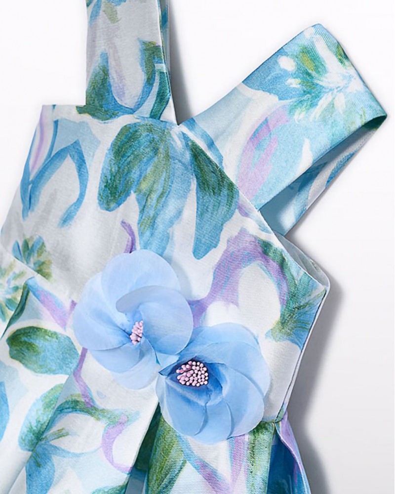 ABEL & LULA Φορεμα μικαδο σταμπωτο - 26-05052