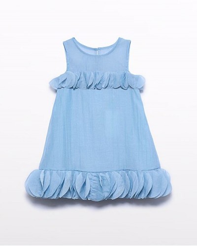 ABEL & LULA Φορεμα οργαντζα τσαλακωτο - 26-05054