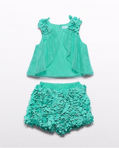 ABEL & LULA Σετ βερμουδα λουλουδια 3d - 26-05268