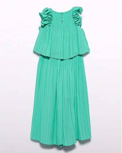 ABEL & LULA Σετ παντελονι γαζα πλισε - 26-05285