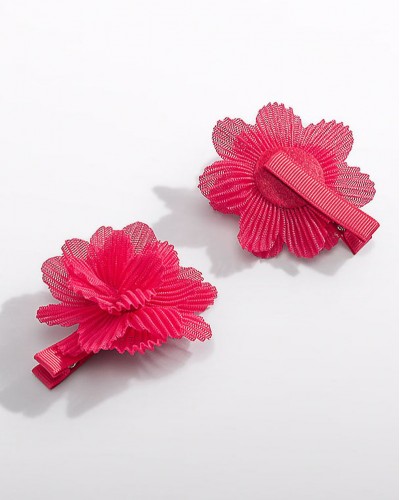 ABEL & LULA Σετ τσιμπιδακια λουλουδι τουλ - 26-05467