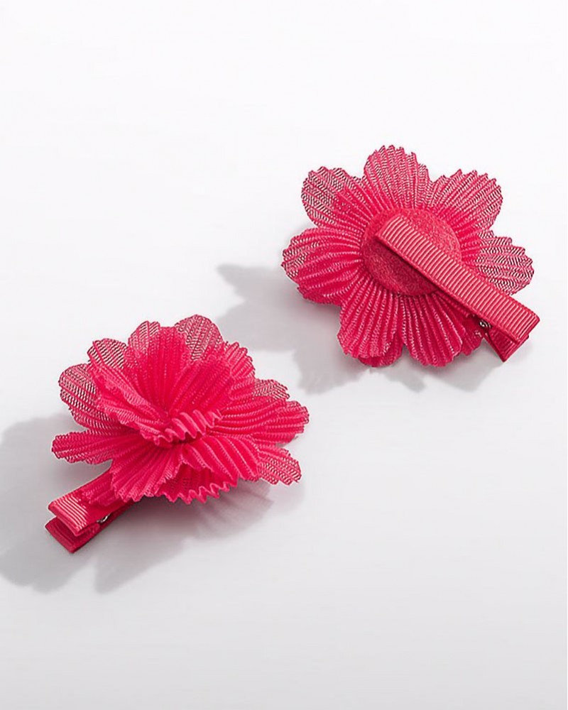 ABEL & LULA Σετ τσιμπιδακια λουλουδι τουλ - 26-05467