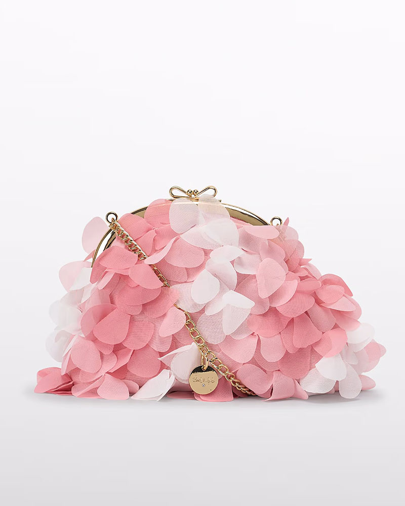 ABEL & LULA Τσαντα γαζα λουλουδια 3d - 26-05482