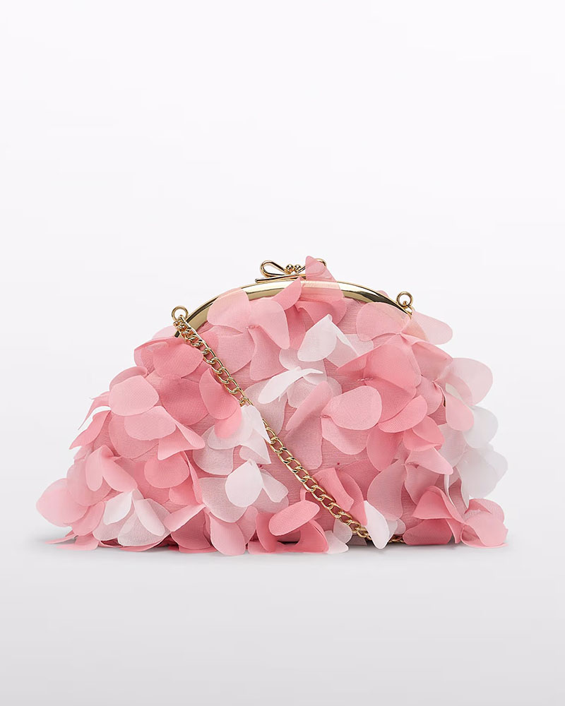 ABEL & LULA Τσαντα γαζα λουλουδια 3d - 26-05482