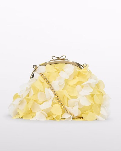 ABEL & LULA Τσαντα γαζα λουλουδια 3d - 26-05482