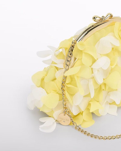 ABEL & LULA Τσαντα γαζα λουλουδια 3d - 26-05482