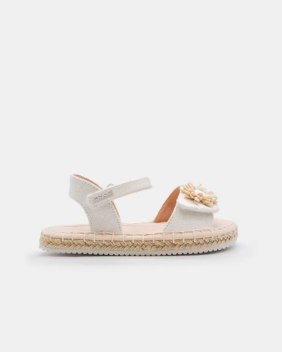 MAYORAL Σανδαλια γιουτα λουλουδι - 26-45753