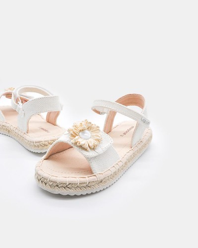 MAYORAL Σανδαλια γιουτα λουλουδι - 26-45753