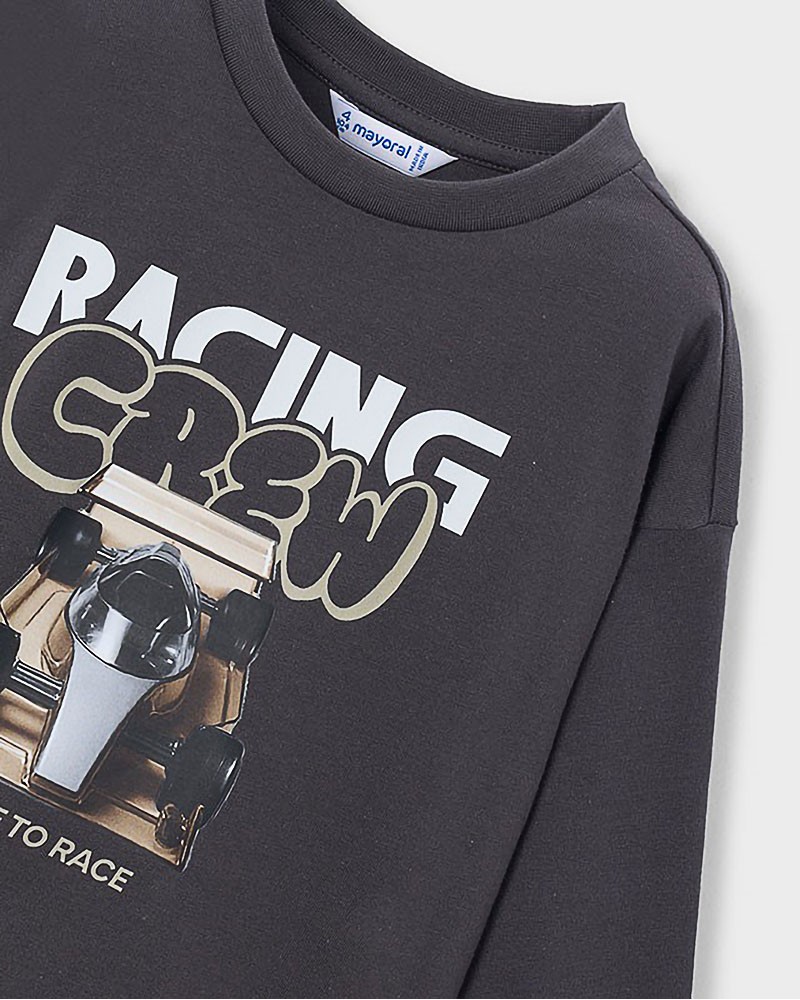MAYORAL T-Shirt μακρ/κο  racing - 16-04020