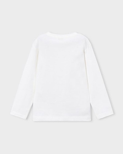 MAYORAL T-Shirt μακρυμανικο κεντητη - 16-04022