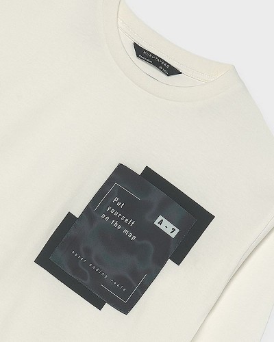 MAYORAL T-Shirt μακρυμανικο τσεπη - 16-07046