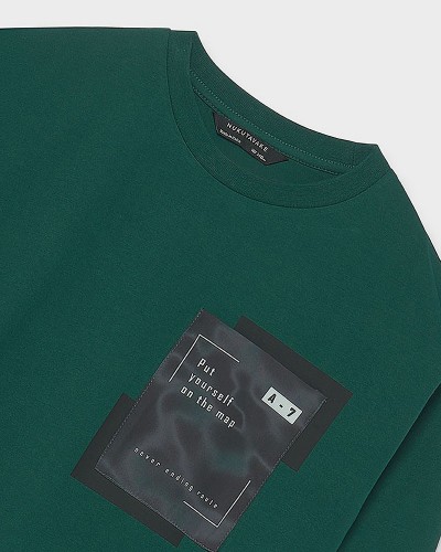 MAYORAL T-Shirt μακρυμανικο τσεπη - 16-07046