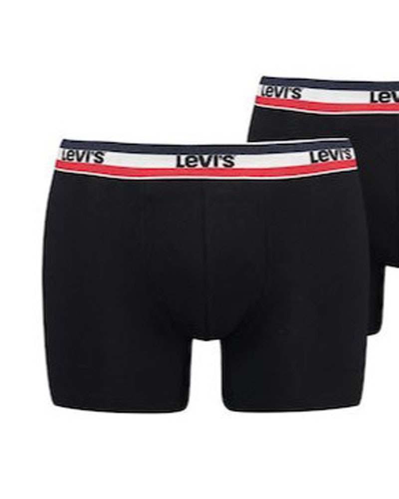 LEVIS LEVIS MEN SPRTSWR LOGO BOXER BRIEF ORGANIC CO 2P - 701223908