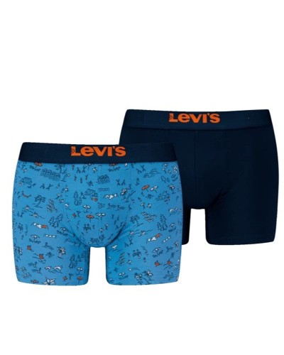 LEVIS LEVIS MEN BEACH GO AOP BOXER BRIEF 2P - 701226887