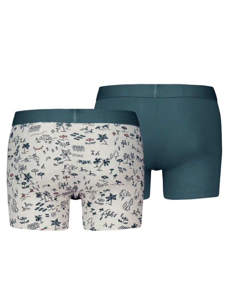 LEVIS LEVIS MEN BEACH GO AOP BOXER BRIEF 2P - 701226887