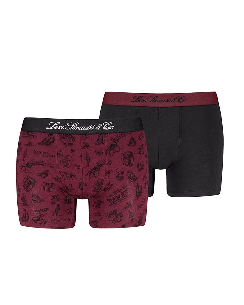 LEVIS LEVIS MEN WSTRN ICON AOP BOXER BRIEF - 701235950