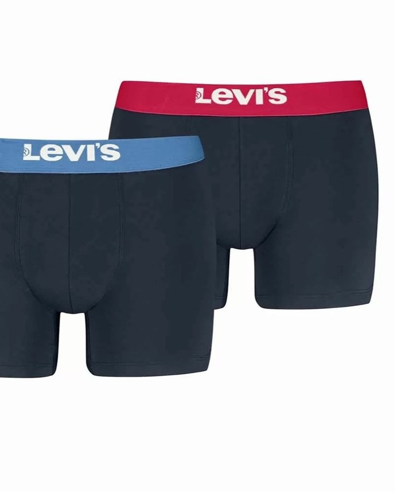 LEVIS LEVIS MEN SOLID BASIC BOXER BRIEF ORGANIC CO 2P - 701222842