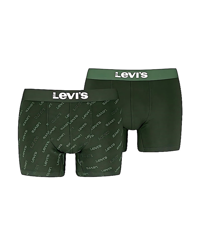 LEVIS LEVIS MEN LOGO AOP BOXER BRIEF ORGANIC CO 2P - 701227428 LEVIS LEVIS MEN LOGO AOP BOXER BRIEF ORGANIC CO 2P - 701227428
