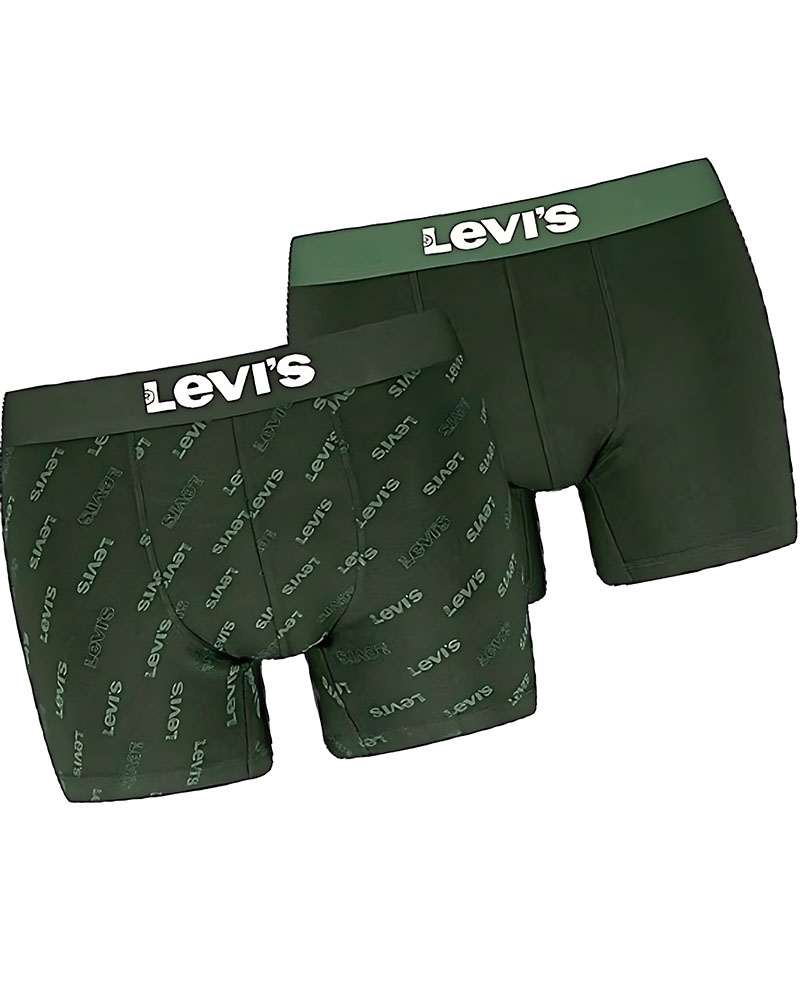 LEVIS LEVIS MEN LOGO AOP BOXER BRIEF ORGANIC CO 2P - 701227428 LEVIS LEVIS MEN LOGO AOP BOXER BRIEF ORGANIC CO 2P - 701227428