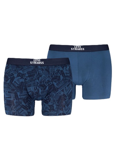 LEVIS LEVIS MEN NEWSPAPER AOP BOXER BRIEF - 701238541