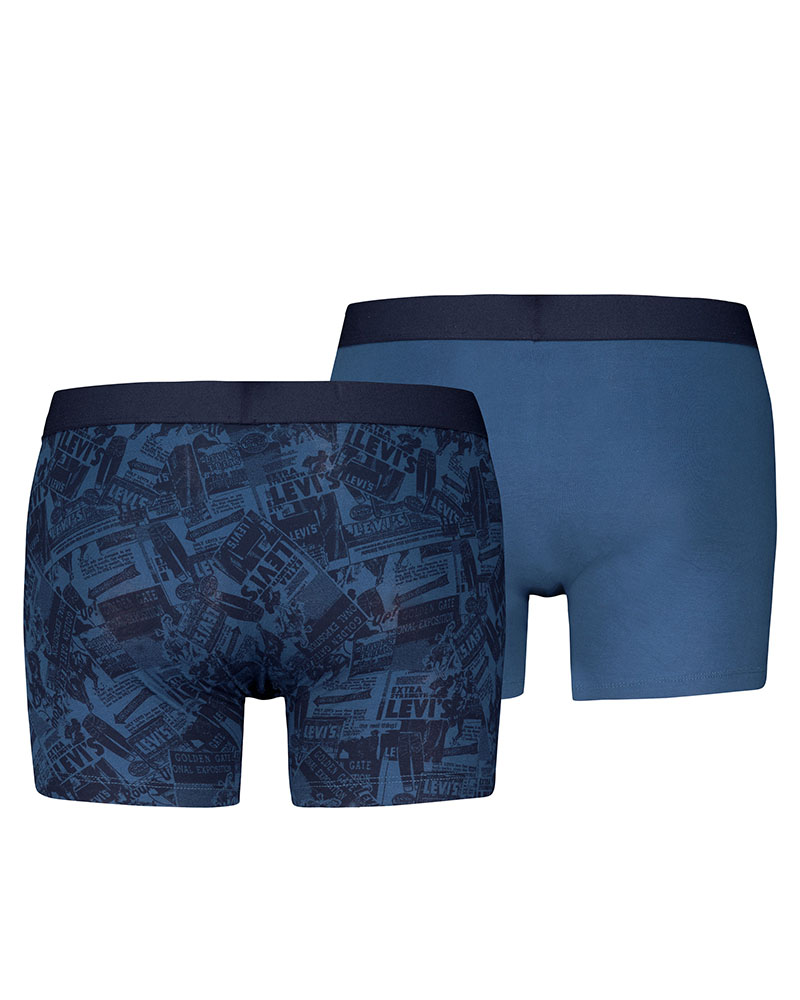 LEVIS LEVIS MEN NEWSPAPER AOP BOXER BRIEF - 701238541