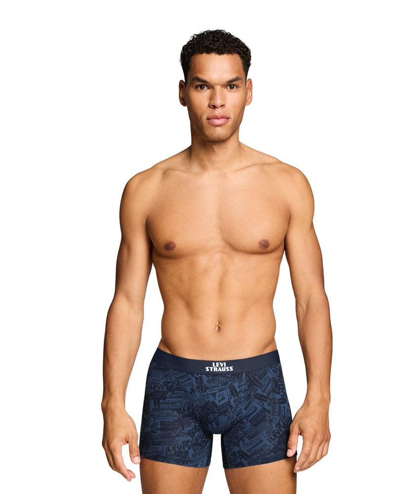 LEVIS LEVIS MEN NEWSPAPER AOP BOXER BRIEF - 701238541