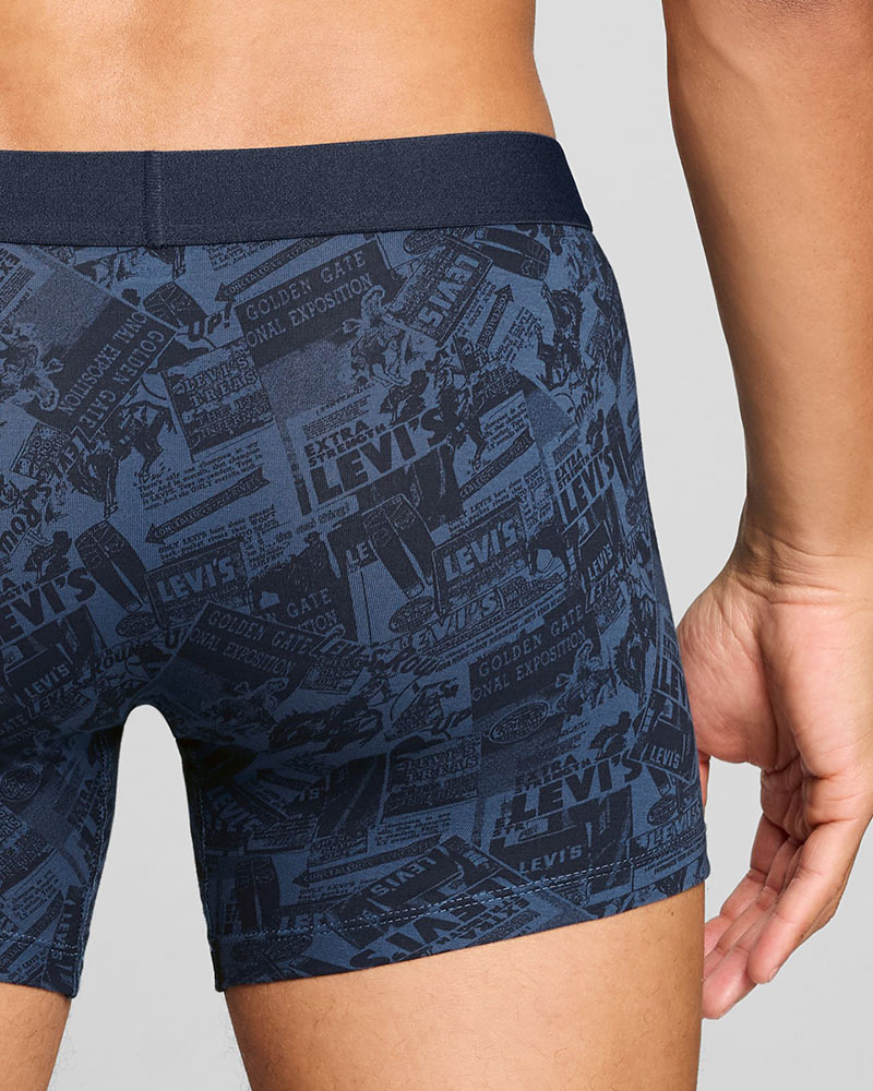 LEVIS LEVIS MEN NEWSPAPER AOP BOXER BRIEF - 701238541
