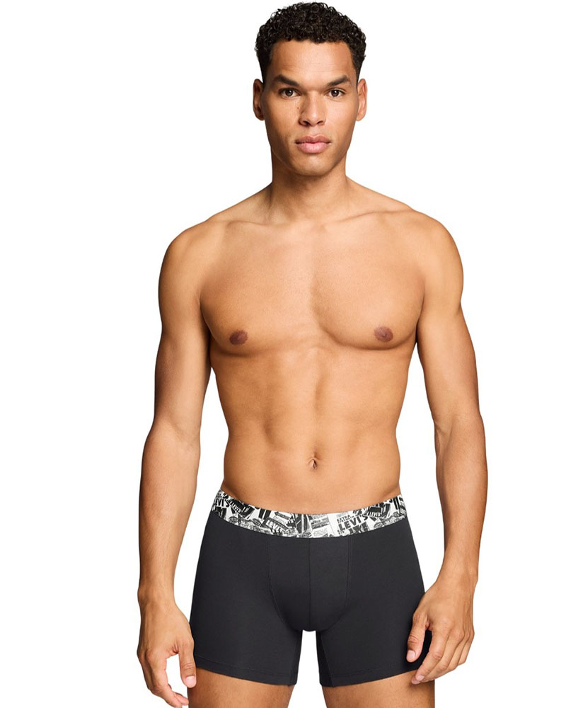 LEVIS LEVIS MEN NEWSPAPER WB BOXER BRIEF 2 - 701238425