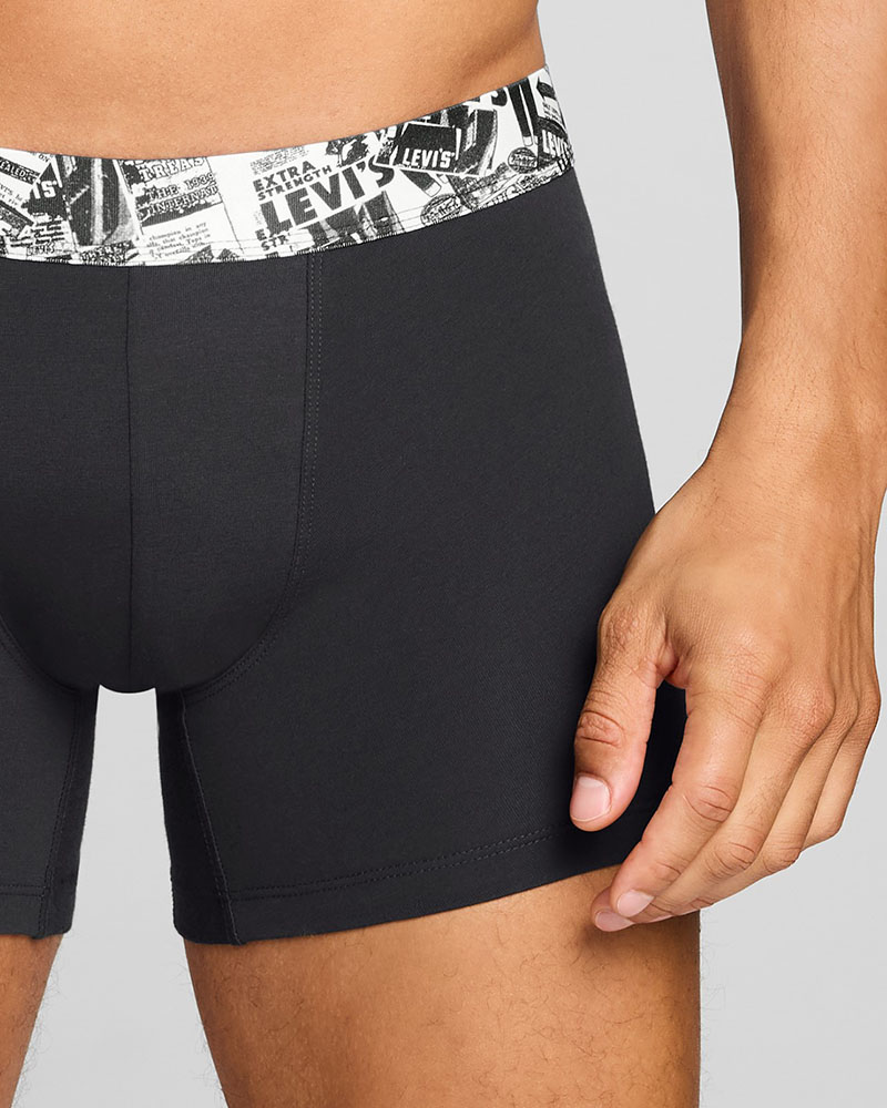 LEVIS LEVIS MEN NEWSPAPER WB BOXER BRIEF 2 - 701238425