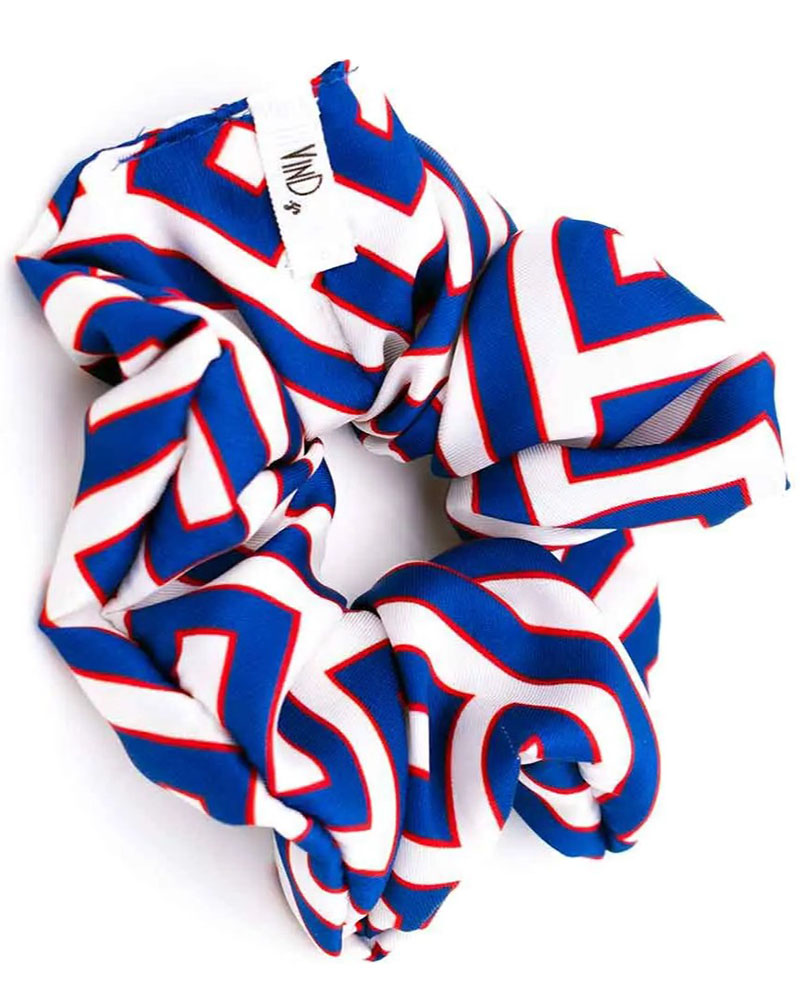 VIND.GR TS_SCRNCH_CORA_COBALT SCRUNCHIE - 1251215010 VIND.GR TS_SCRNCH_CORA_COBALT SCRUNCHIE - 1251215010