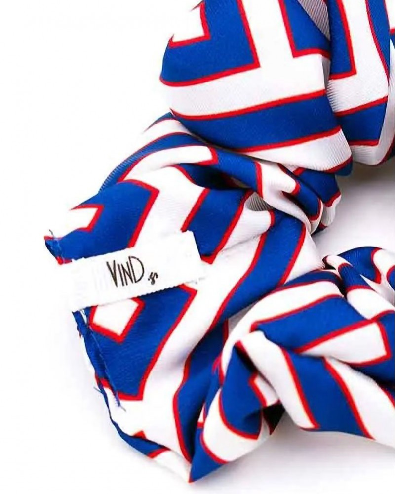 VIND.GR TS_SCRNCH_CORA_COBALT SCRUNCHIE - 1251215010 VIND.GR TS_SCRNCH_CORA_COBALT SCRUNCHIE - 1251215010