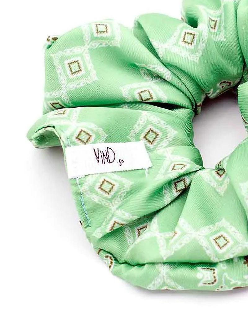 VIND.GR TS_SCRNCH_HERMINE_PALE_GREEN SCRUNCHIE - 1251215022 VIND.GR TS_SCRNCH_HERMINE_PALE_GREEN SCRUNCHIE - 1251215022
