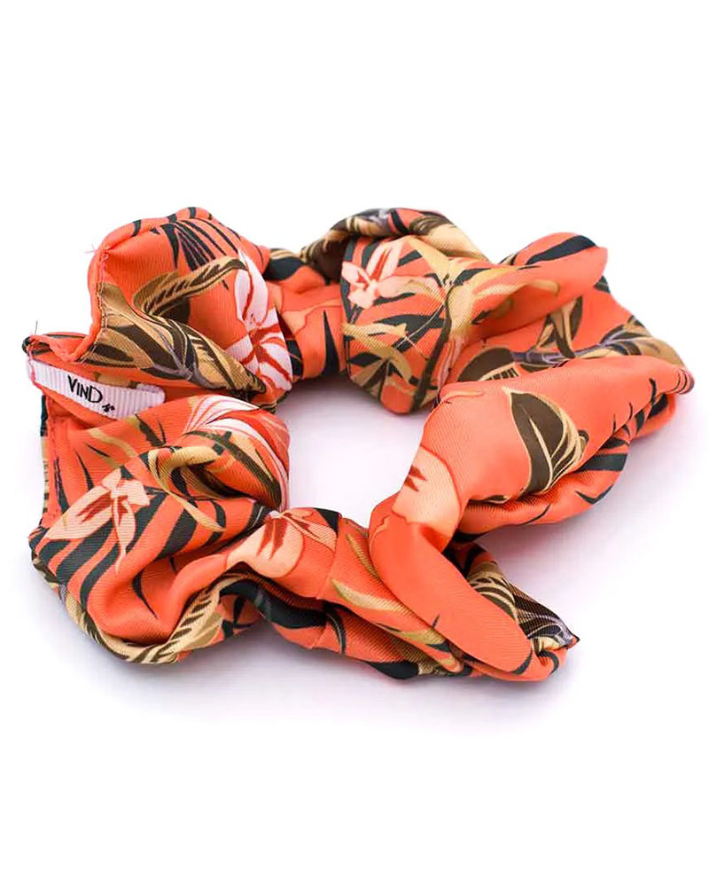 VIND.GR TS_SCRNCH_VIRGINIE_ORANGE SCRUNCHIE - 1251215047 VIND.GR TS_SCRNCH_VIRGINIE_ORANGE SCRUNCHIE - 1251215047