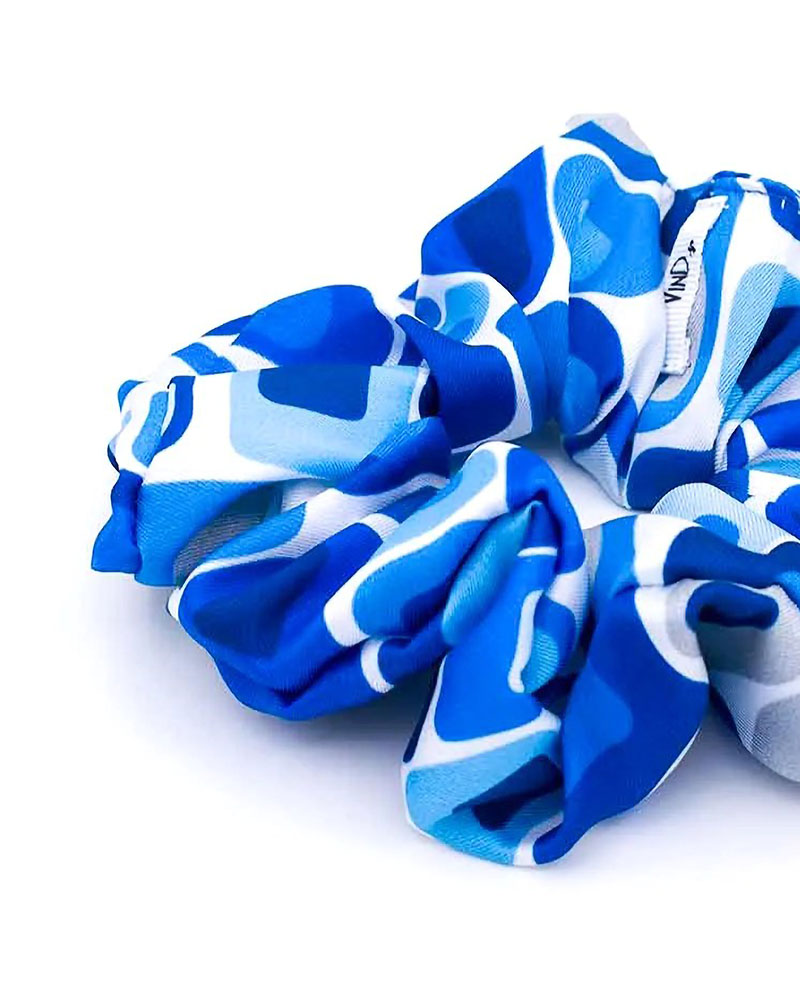 VIND.GR TS_SCRNCH_SOLANGE_BLUE SCRUNCHIE - 1251215051 VIND.GR TS_SCRNCH_SOLANGE_BLUE SCRUNCHIE - 1251215051