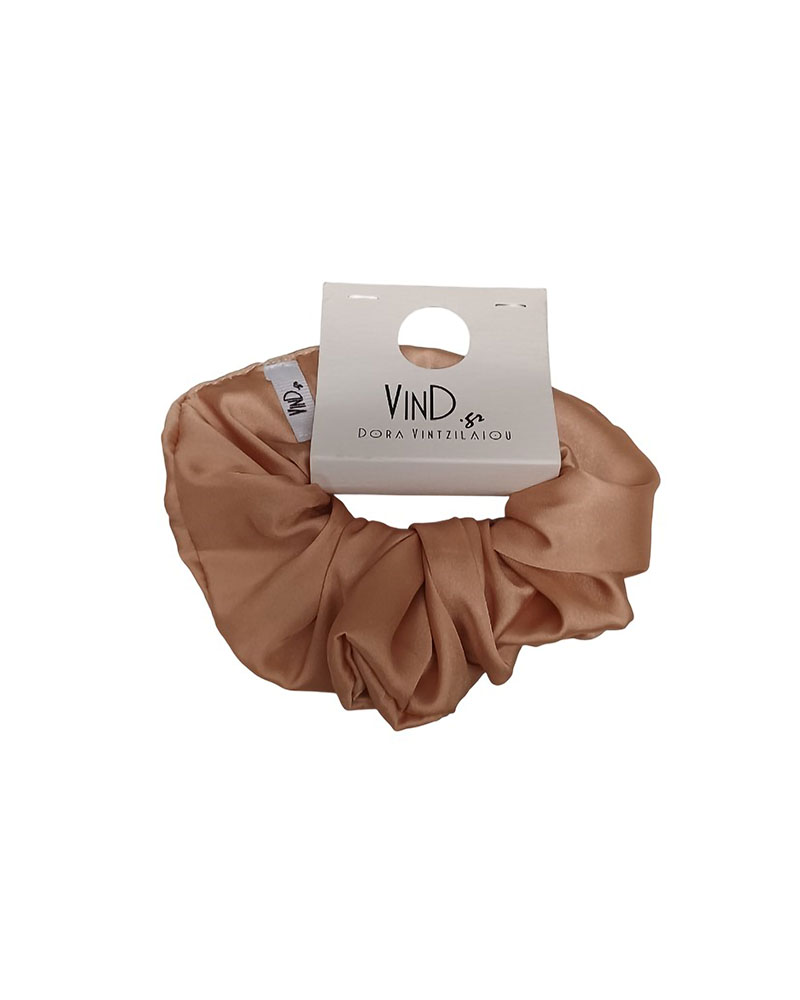 VIND.GR TS_SCRNCH_COLOR_BEIGE ΜΟΝΟΧΡΩΜΟ SCRUNCHIE - 1251217016 VIND.GR TS_SCRNCH_COLOR_BEIGE ΜΟΝΟΧΡΩΜΟ SCRUNCHIE - 1251217016