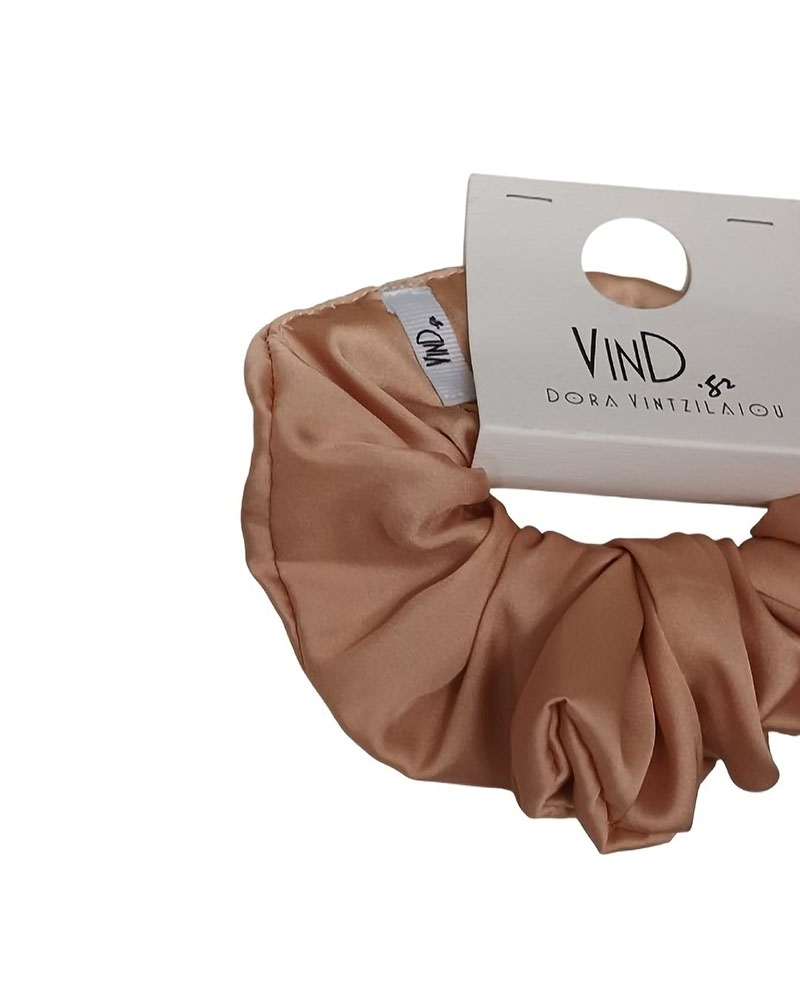 VIND.GR TS_SCRNCH_COLOR_BEIGE ΜΟΝΟΧΡΩΜΟ SCRUNCHIE - 1251217016 VIND.GR TS_SCRNCH_COLOR_BEIGE ΜΟΝΟΧΡΩΜΟ SCRUNCHIE - 1251217016