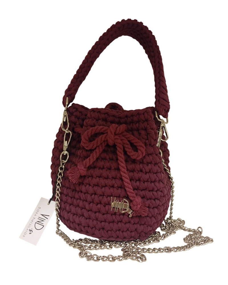 VIND.GR ARIEL_POUCH_BERRY ΠΛΕΚΤΗ ΤΣΑΝΤΑ - 1251452001 VIND.GR ARIEL_POUCH_BERRY ΠΛΕΚΤΗ ΤΣΑΝΤΑ - 1251452001
