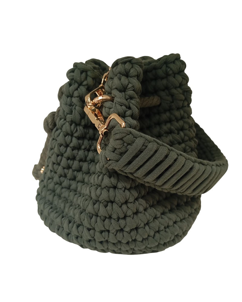 VIND.GR ARIEL_POUCH_OLIVE ΠΛΕΚΤΗ ΤΣΑΝΤΑ - 1251452004 VIND.GR ARIEL_POUCH_OLIVE ΠΛΕΚΤΗ ΤΣΑΝΤΑ - 1251452004