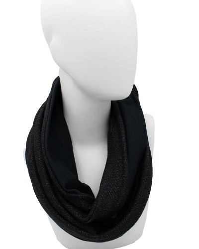 VIND.GR VSCS BLACK  Φουλαρι Infinity διπλης οψης - 2241111001