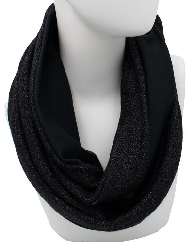 VIND.GR VSCS BLACK  Φουλαρι Infinity διπλης οψης - 2241111001