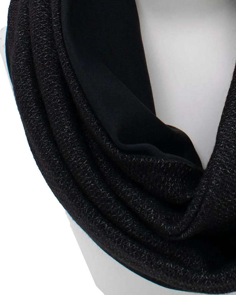 VIND.GR VSCS BLACK  Φουλαρι Infinity διπλης οψης - 2241111001