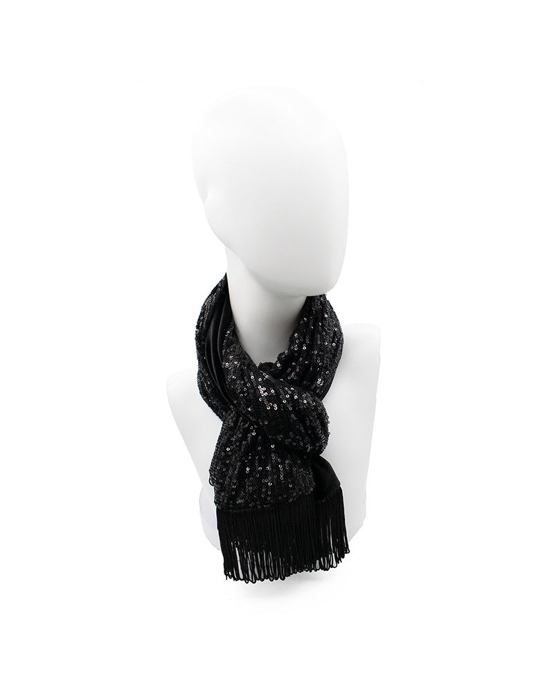 VIND.GR SQN BLACK   Εσαρπα - 2241142001
