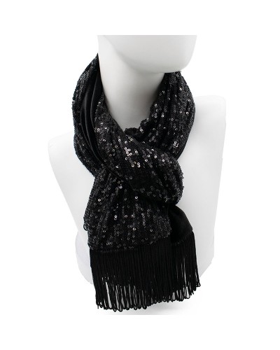 VIND.GR SQN BLACK   Εσαρπα - 2241142001